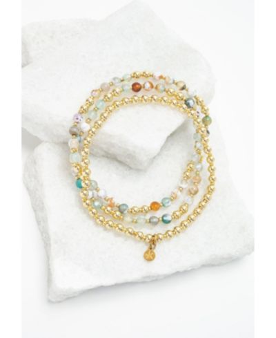 Набор браслетов Starfish Project Light We Carry Agate