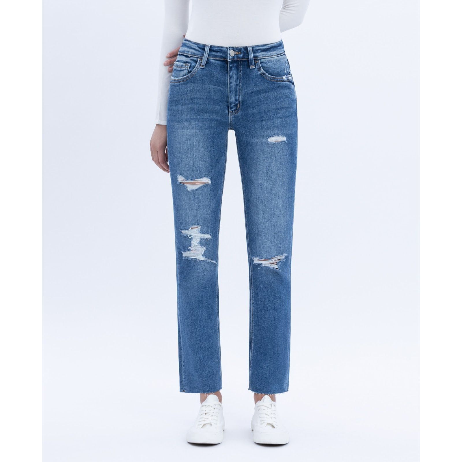 Женские джинсы Vervet High Rise Slim Straight