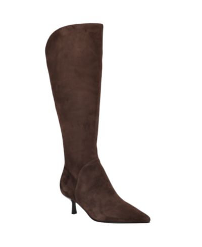 GUESS Women's Yania Tall Mid Heel Dress Boots
