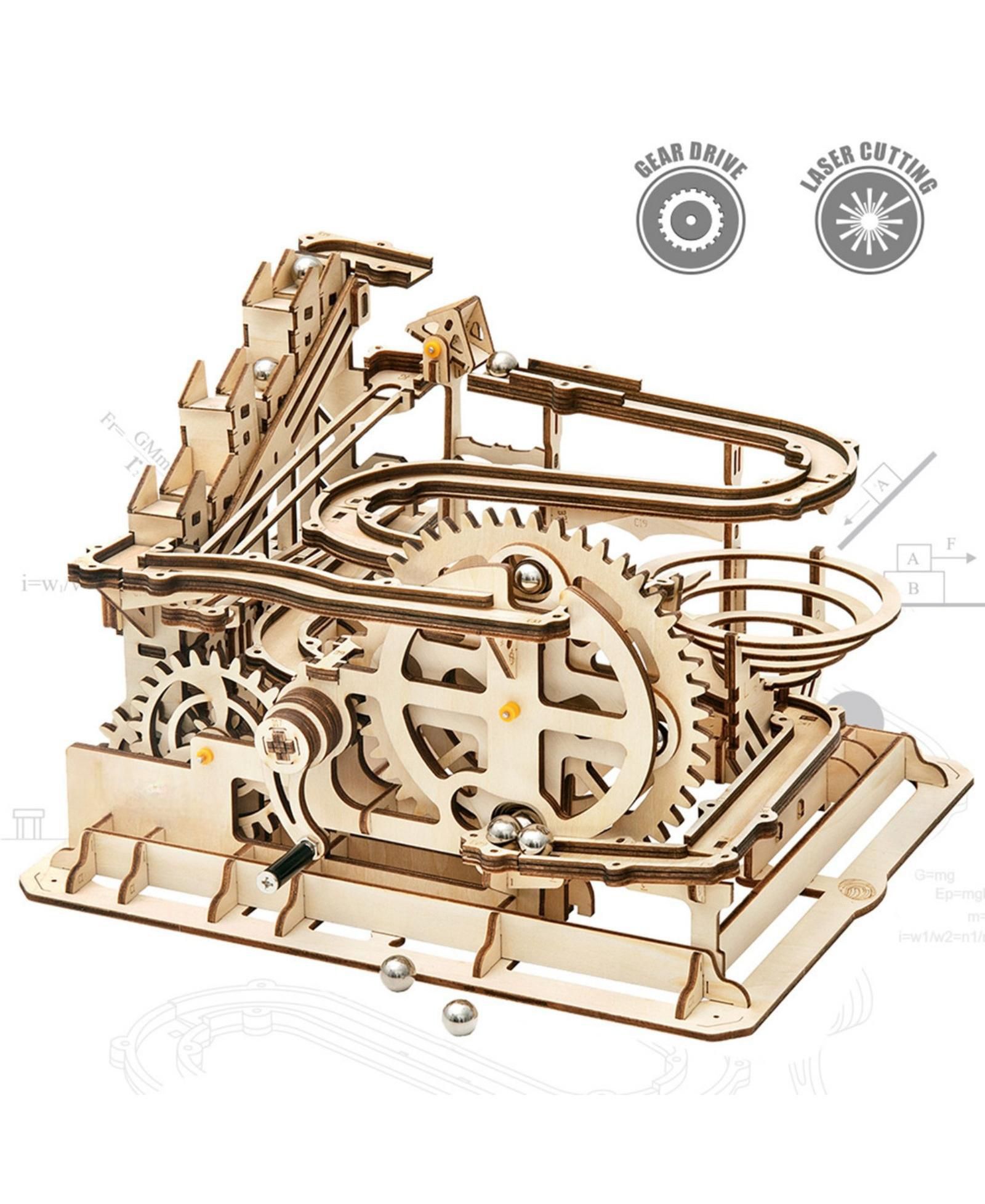 Деревянный 3D пазл Robotime Marble Run