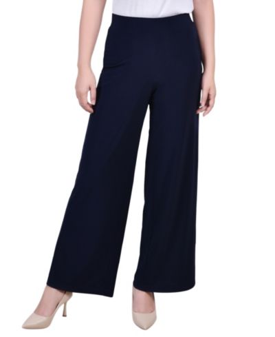 Широкие брюки NY Collection NY Collection Petite Pull On Palazzo Pants