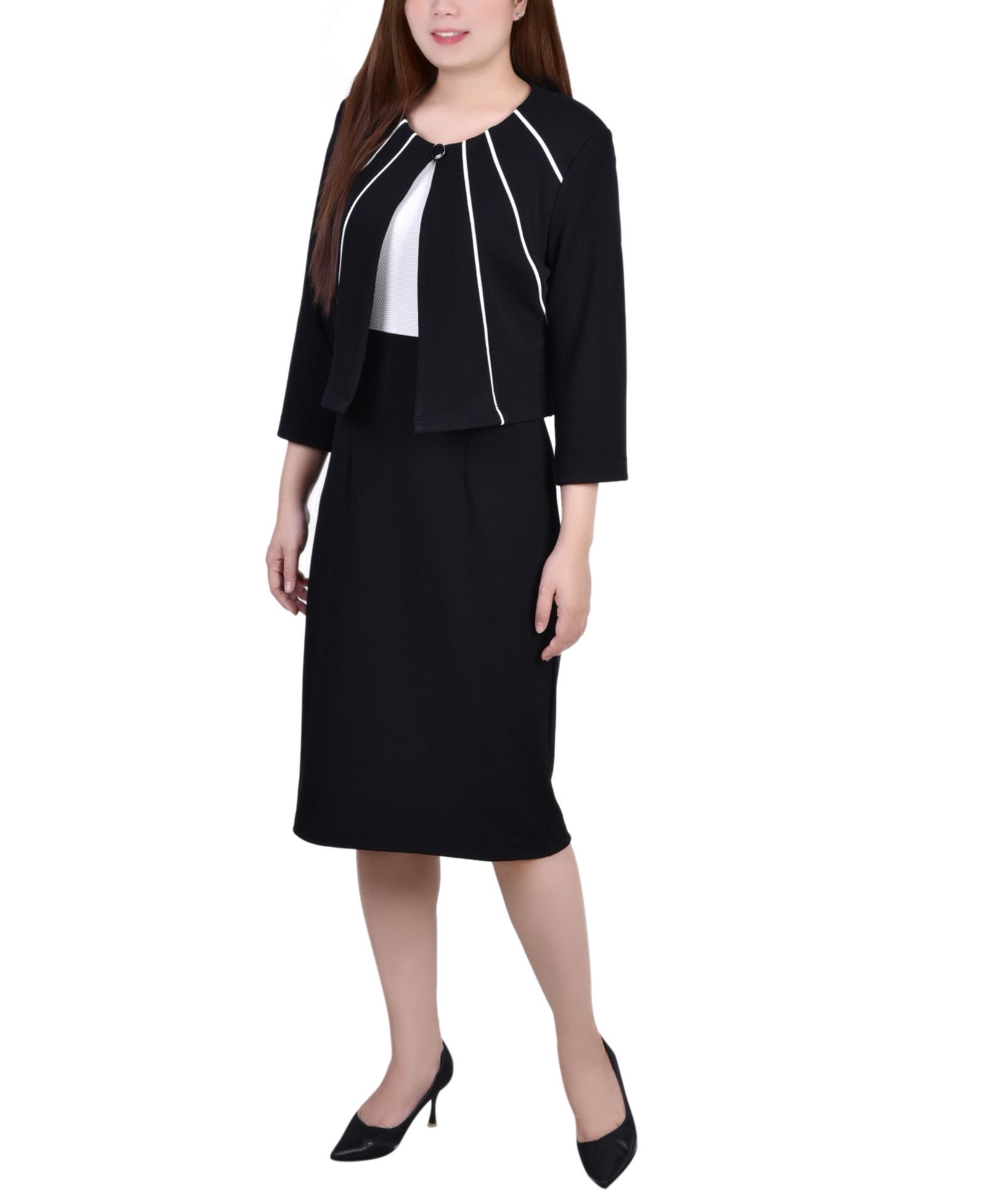 NY Collection Petite комплект из 2-х платьев