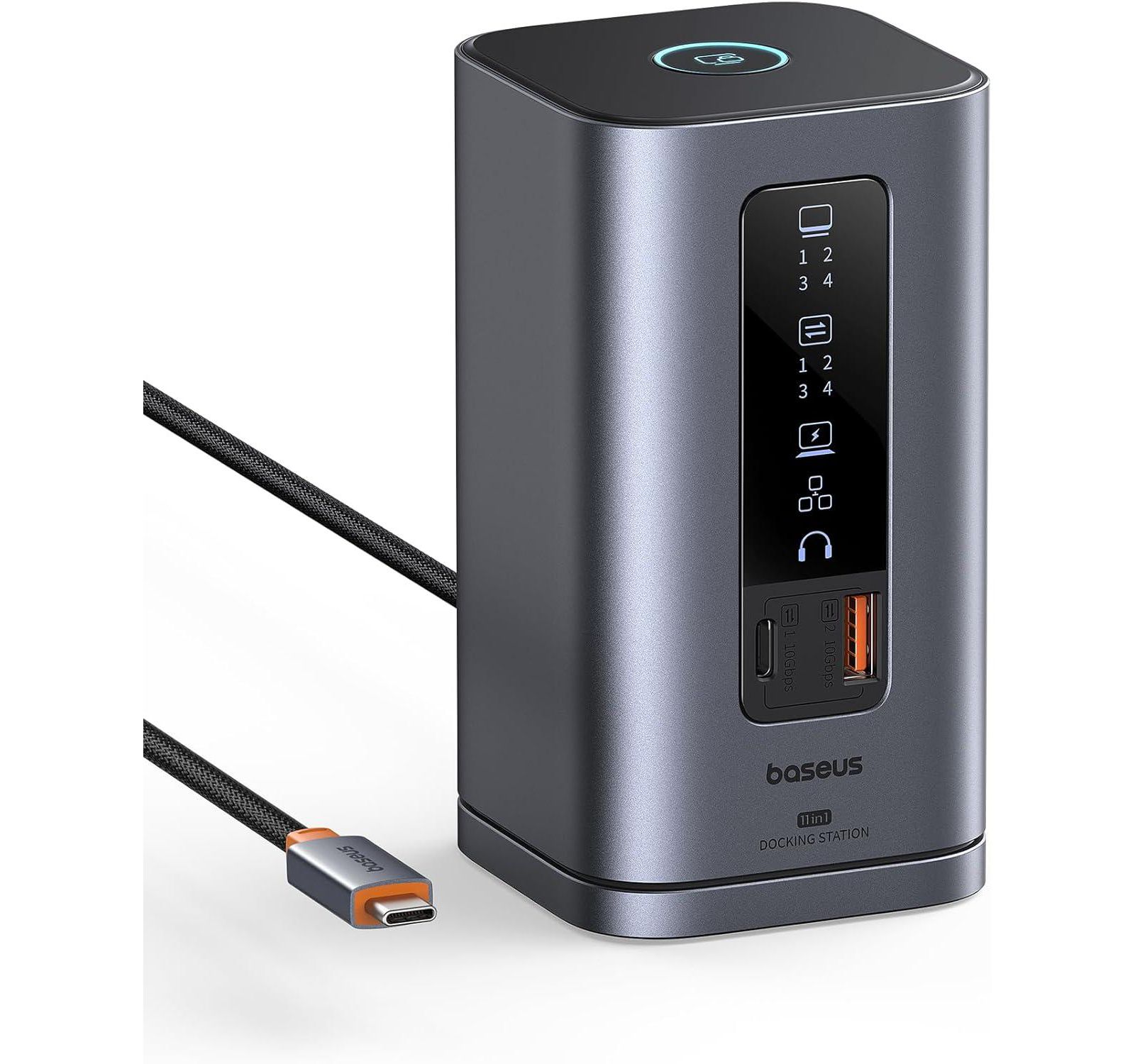 Baseus Spacemate 10Gbps Triple 4K Display USB-C Docking Station for Windows