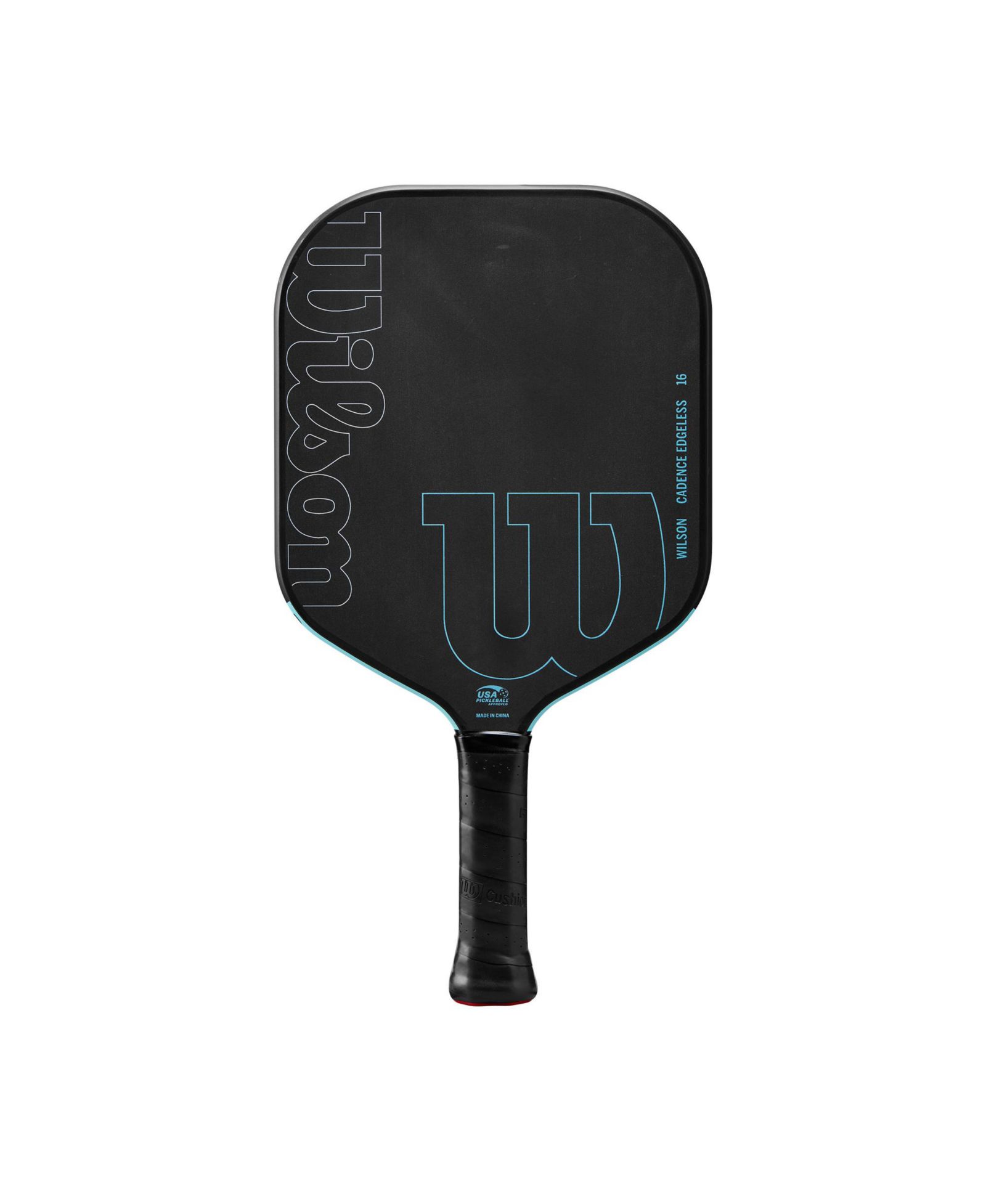 Ракетка для пиклбола Wilson Cadence Edgeless 16 - Black/Lt Blue / 4 1/4 / 7.83 OZ