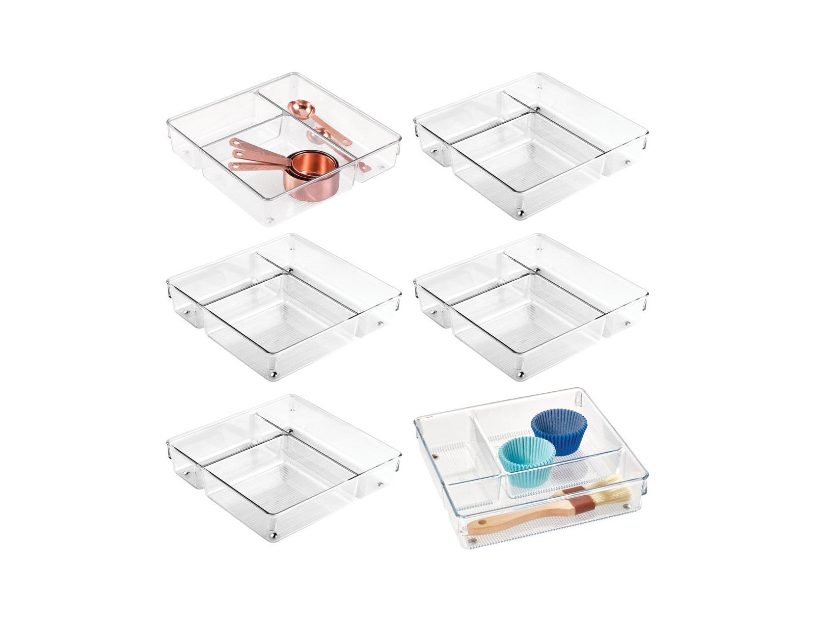 Органайзер для ящиков iDesign 3-Section