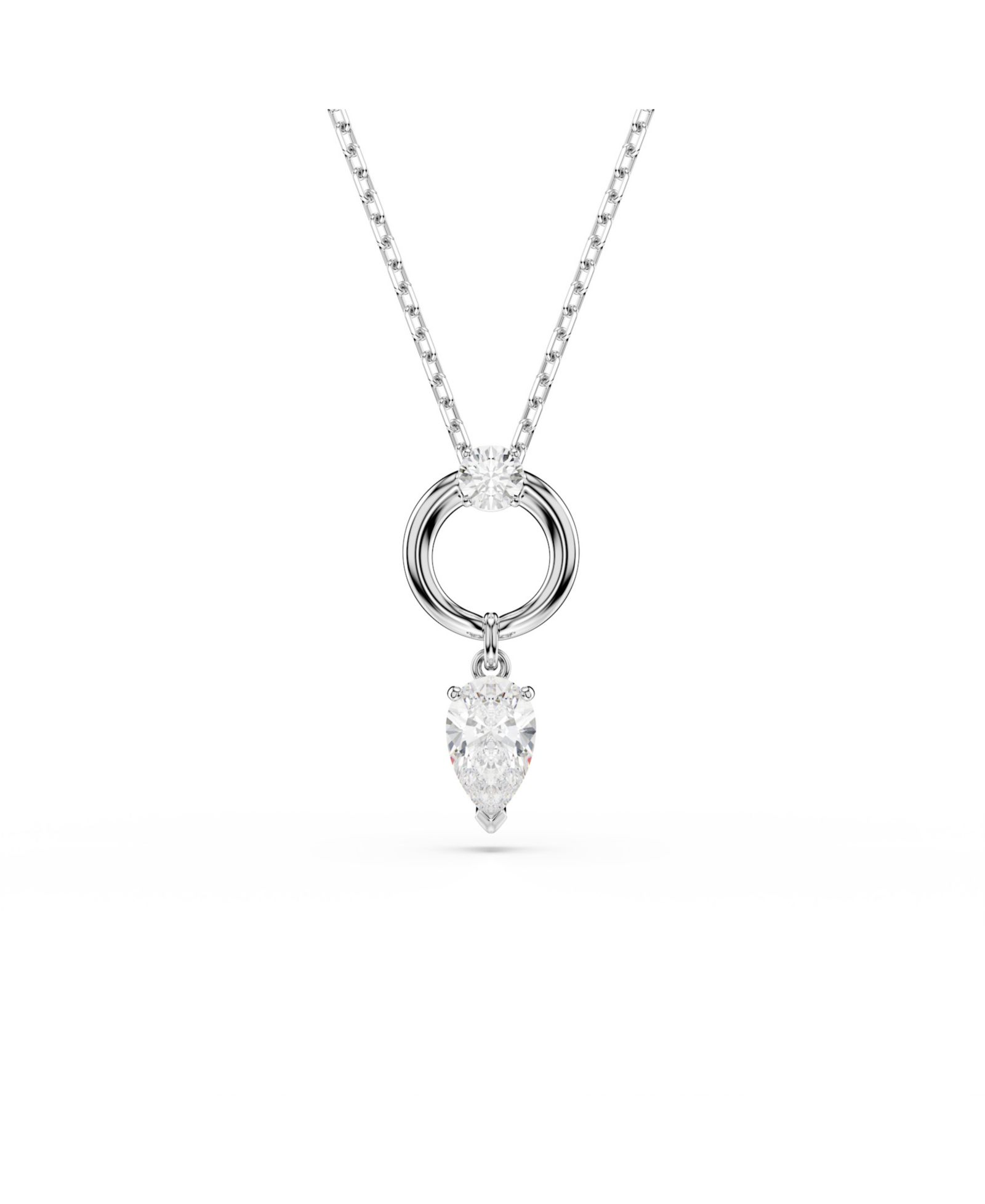 Swarovski Mesmera Rhodium Plated Pendant Necklace