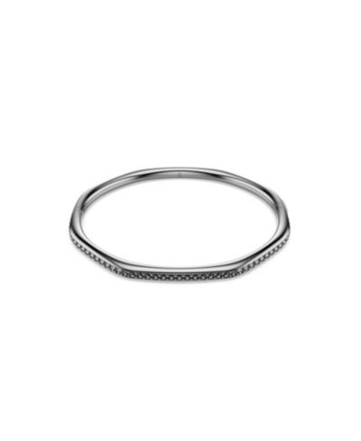 Swaroski Dextera Ruthenium Plated Bangle