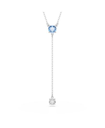 Swarovski ожерелье Stilla Attract, с родиевым покрытием, Y-образное