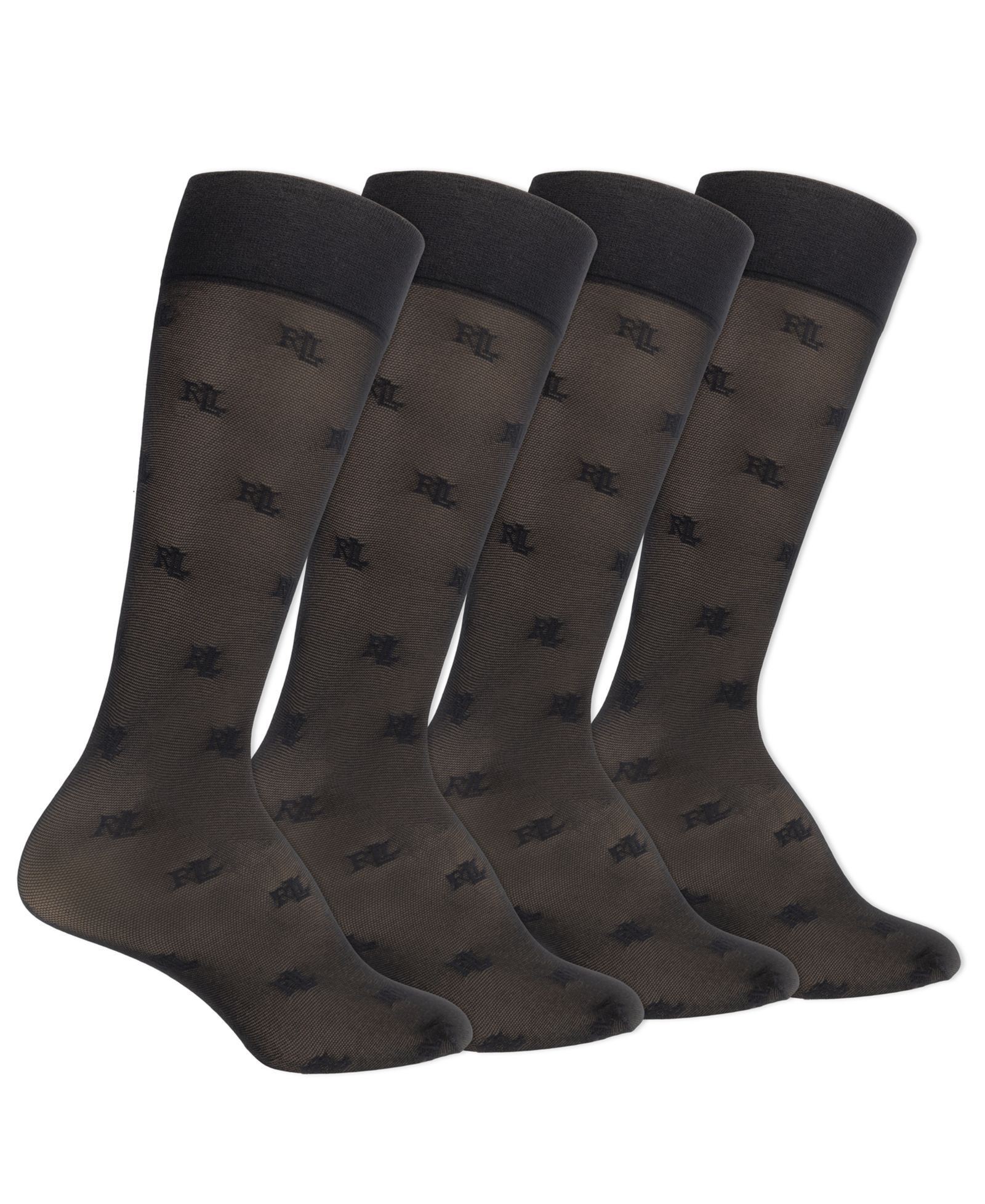 Lauren Ralph Lauren Women's 4-Pack Sheer Trouser Socks