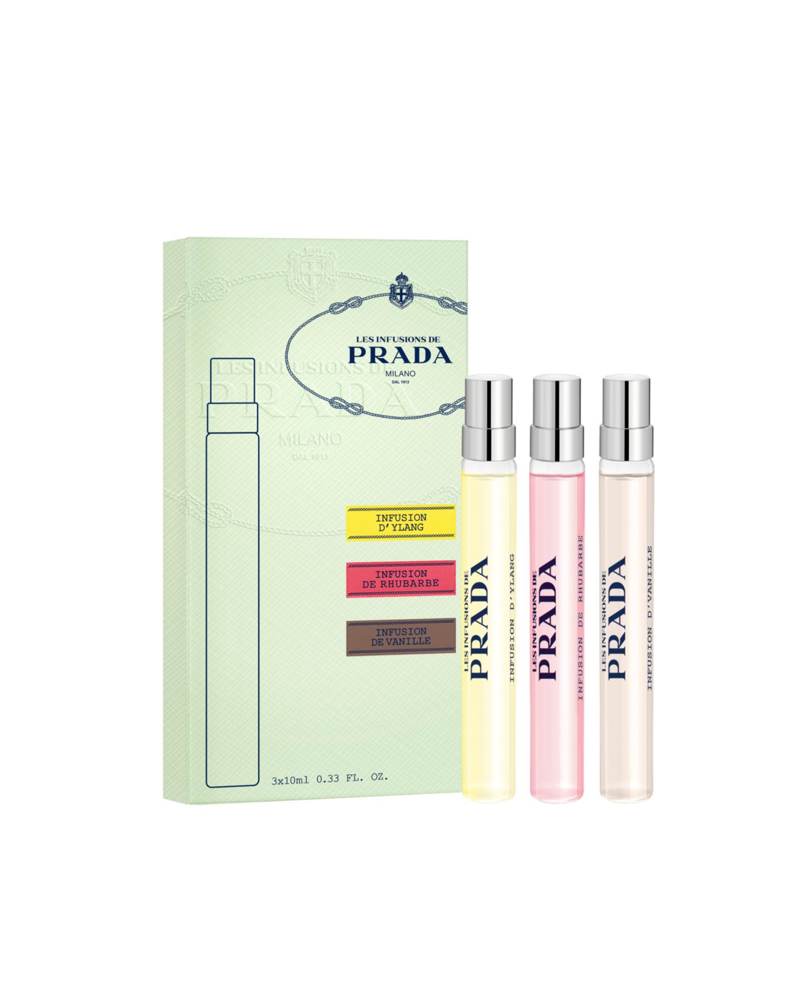 Набор для путешествий PRADA Les Infusions, 3-Pc. Set