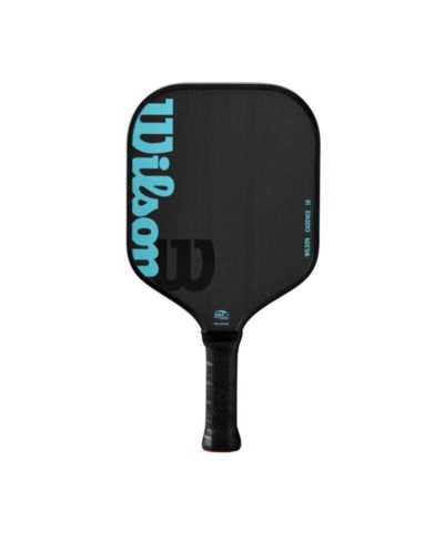 Wilson Ракетка для пиклбола Cadence 16, черная/светло-синяя, 8.1 OZ