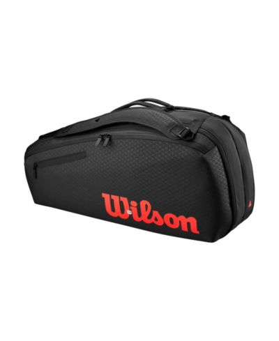 Wilson Clash V3 6-Pack Tennis Bag - Black/Infrared