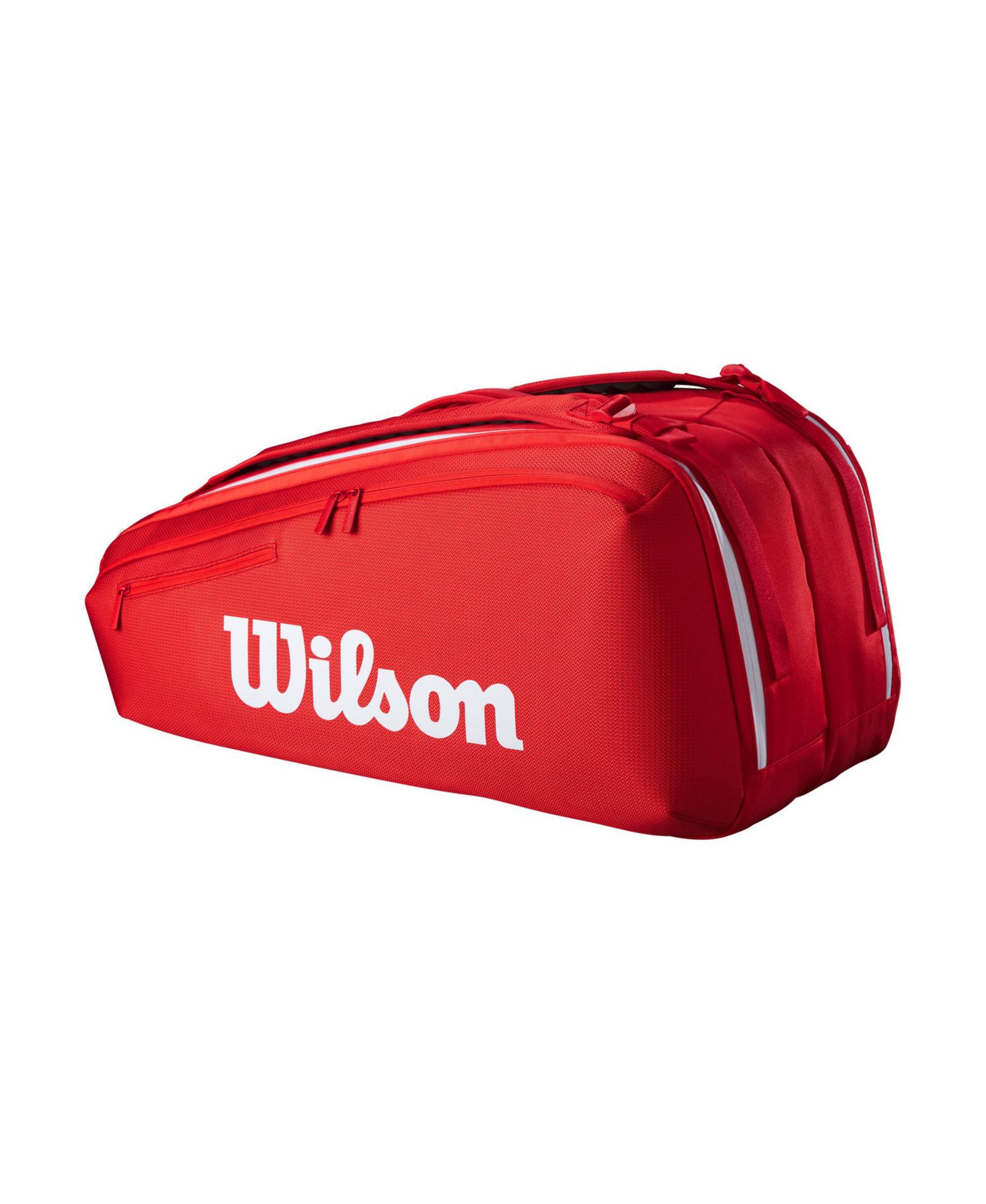 Wilson Super Tour Red 9-Pack Tennis Bag - Red