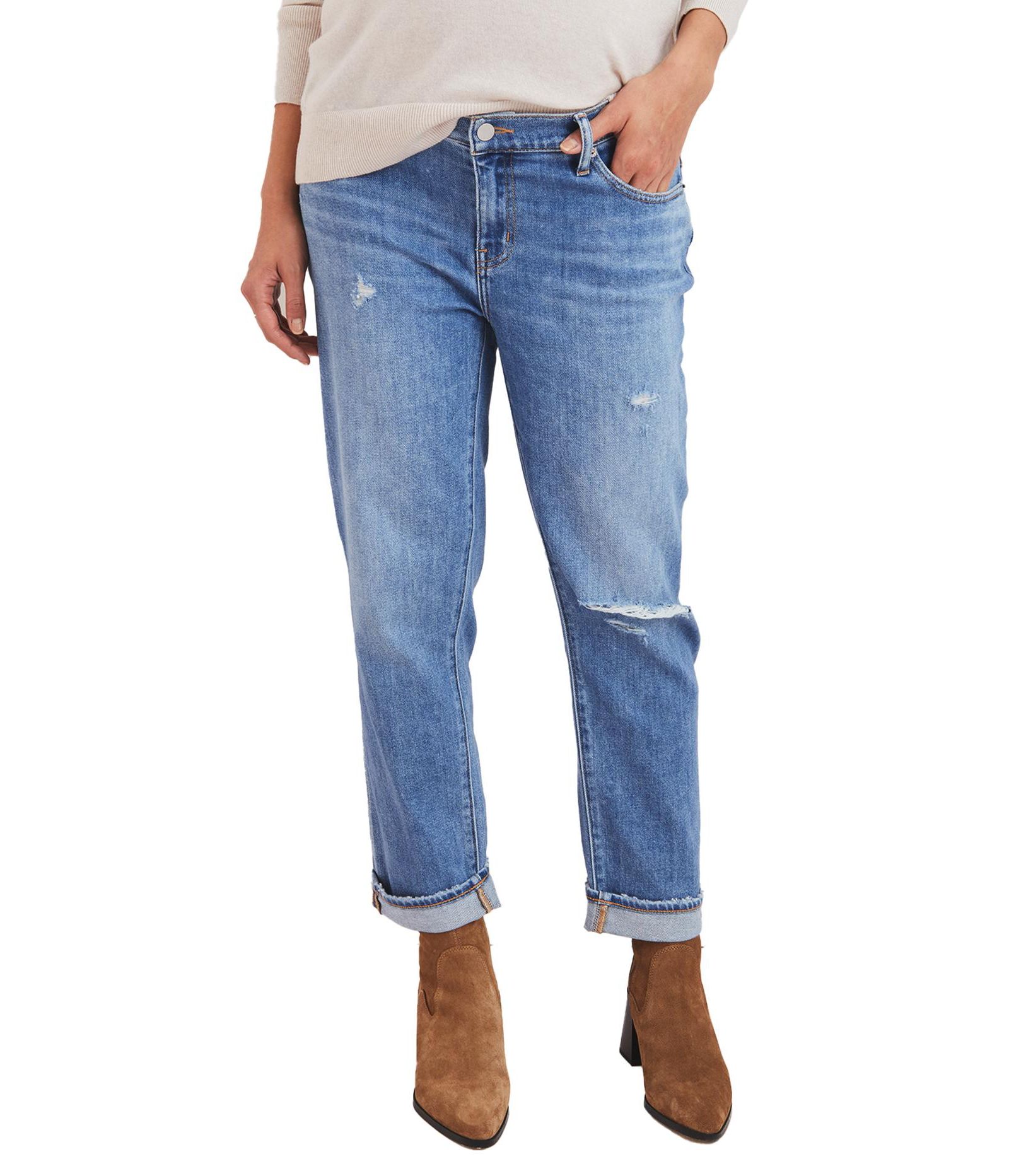 HATCH Collection The Under the Bump Boyfriend Maternity Jean