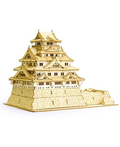 Flash Popup 3D DIY Пазл: Osaka Castle wa-gu-mi - 233 детали