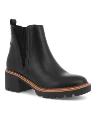 MIA Women's Paula Chelsea Stacked Heel Booties