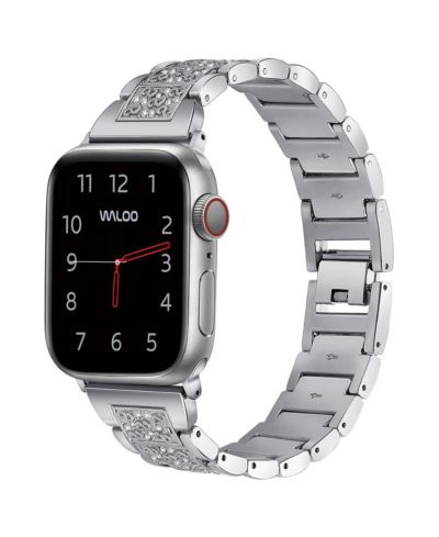 Waloo Rhinestone Pattern Replacement Band for Apple Watch