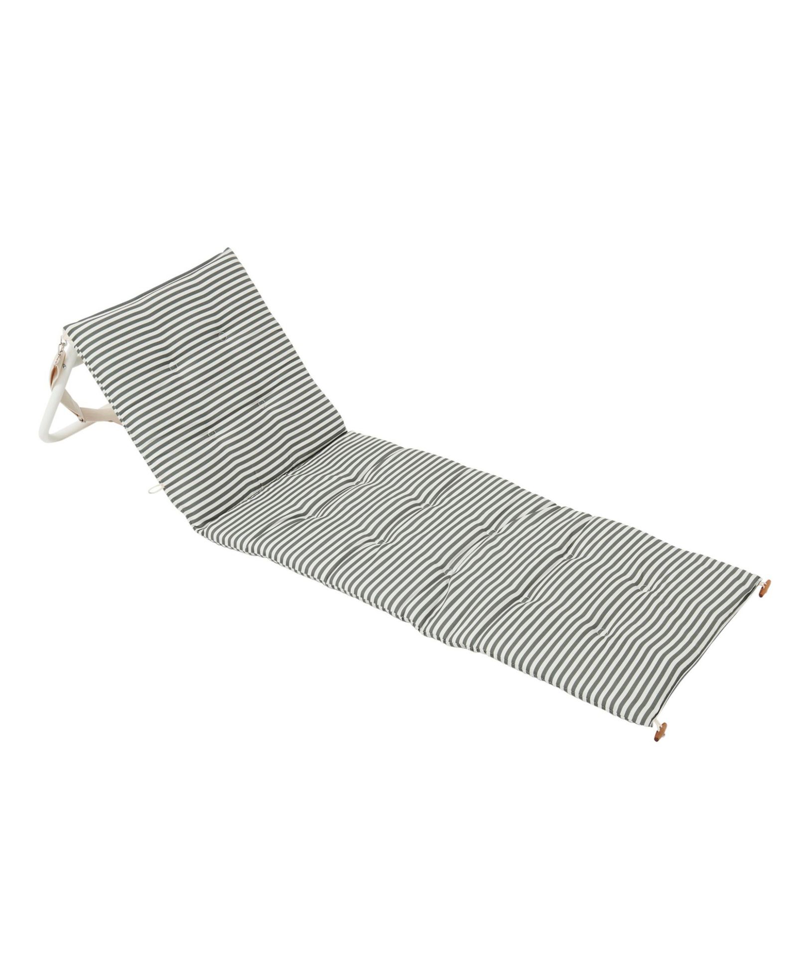 Sunnylife Reclining Beach Chair: The Vacay Olive Stripe