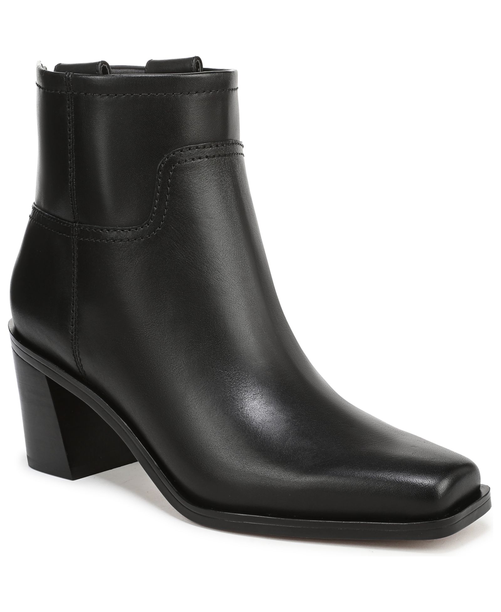 Franco Sarto Women's Ivanna Square Toe Pull On Short Boots