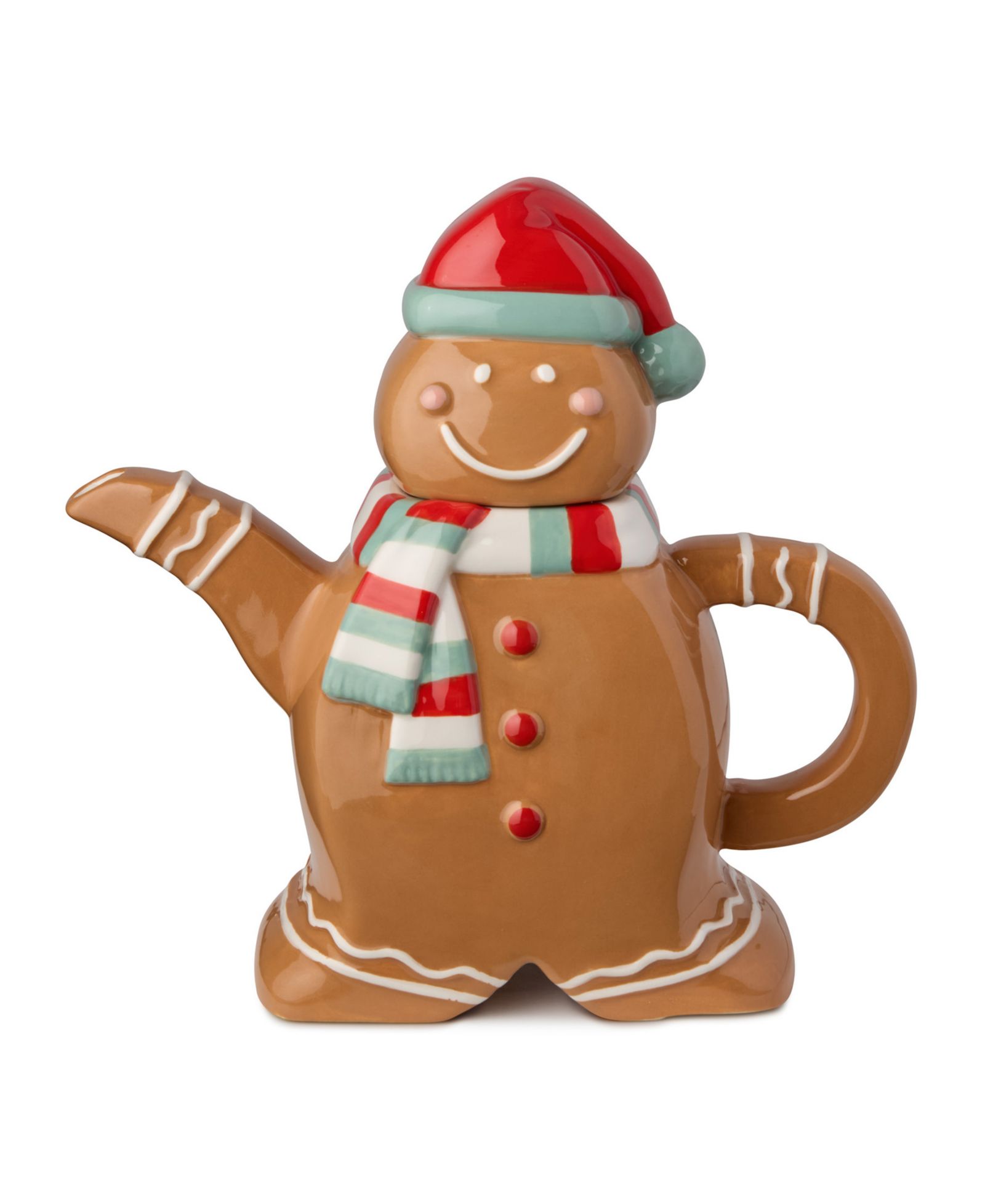 Чайник Certified International Christmas Whimsy Gingerbread 3-D