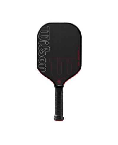 Wilson Blaze Edgeless 13 Pickleball Paddle - Black/Red / 4 1/4 / 7.65 OZ