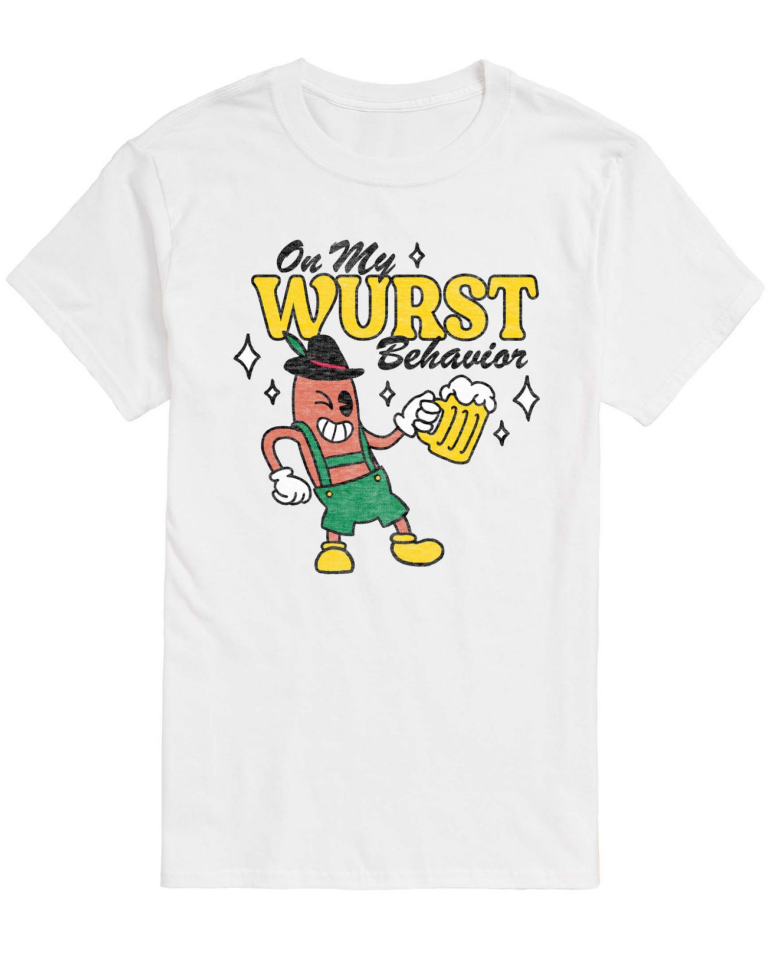 AIRWAVES Men's Oktoberfest Short-Sleeve T-Shirt