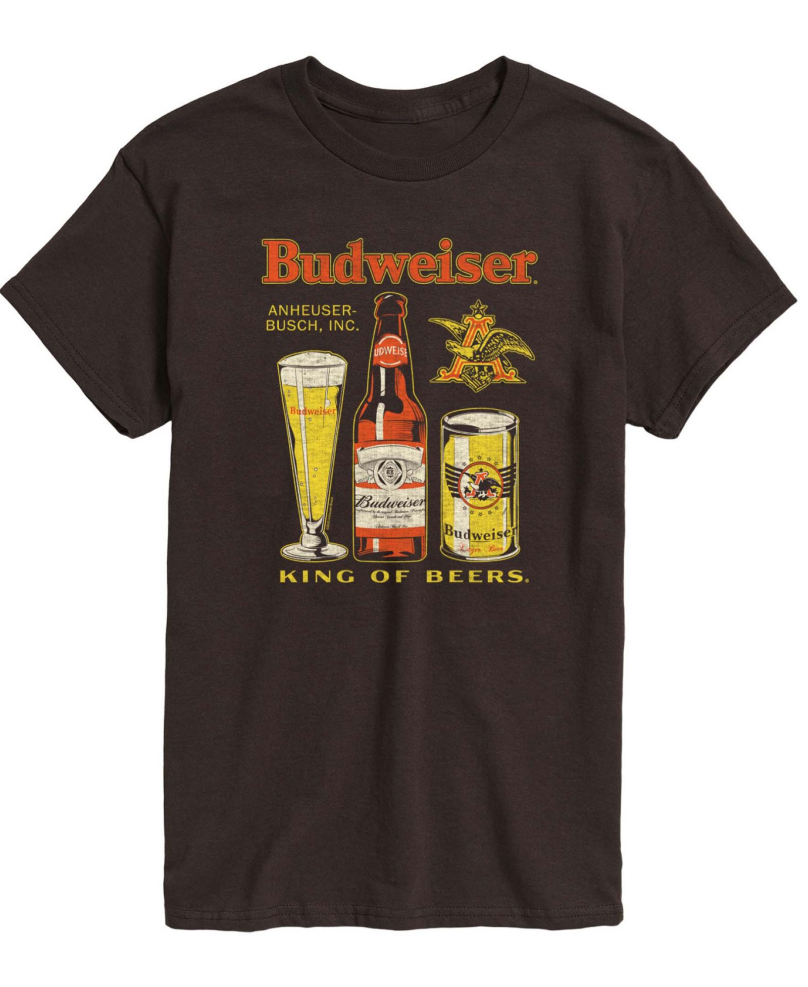 AIRWAVES Men's Budweiser Core Short-Sleeve T-Shirt