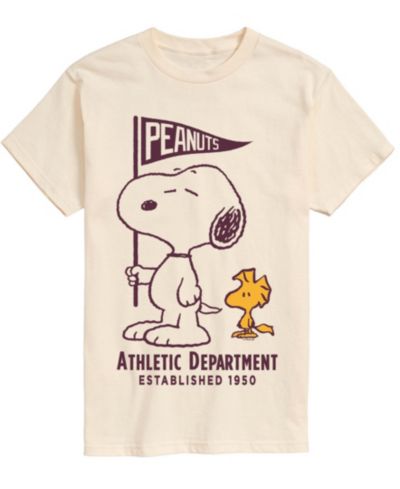 AIRWAVES Men's Snoopy Peanuts Sports Short-Sleeve T-Shirt
