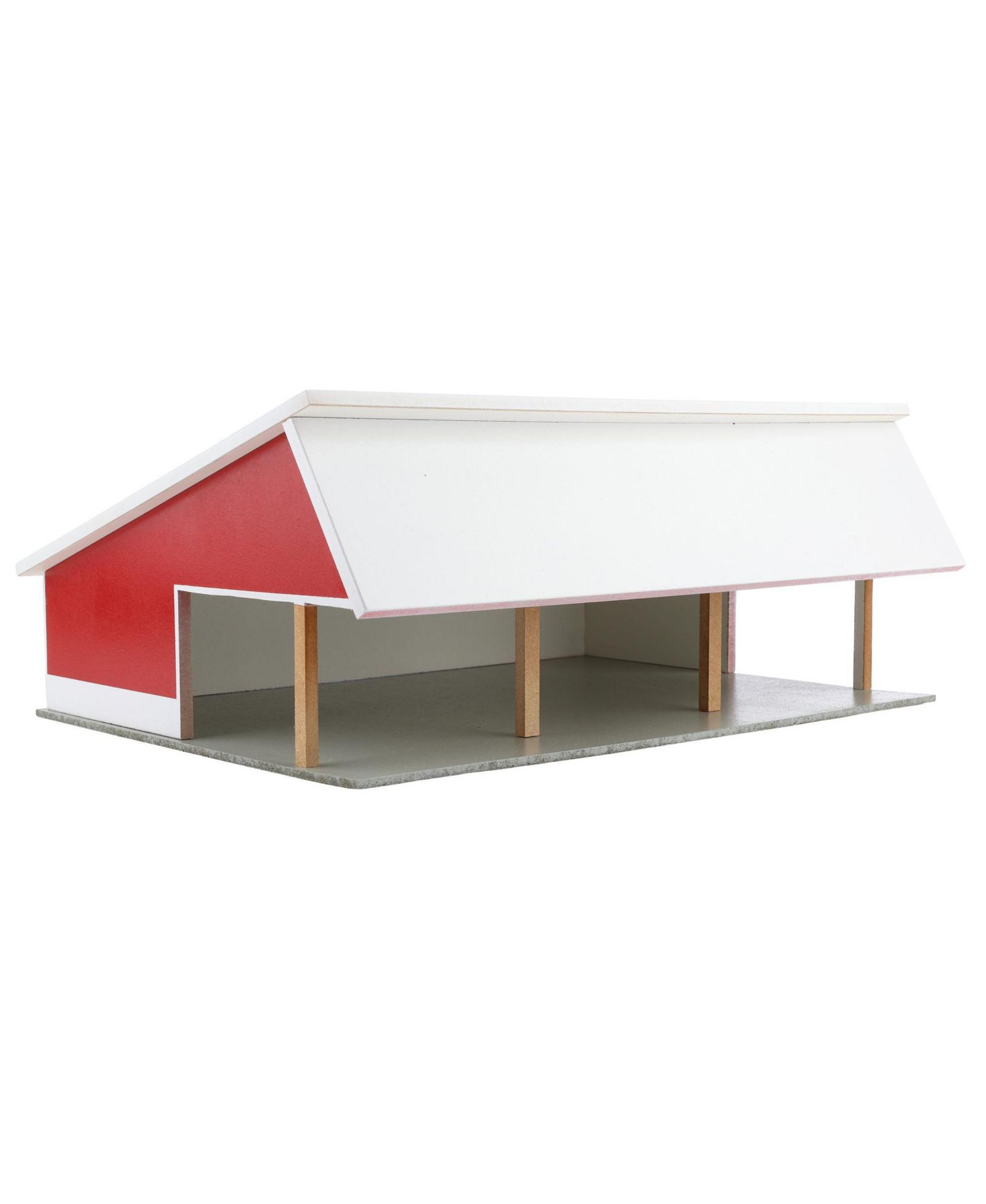 Outback Toys 1/64 Scale Removable-Roof Cattle Shed, 1-Piece, Ages 14+
