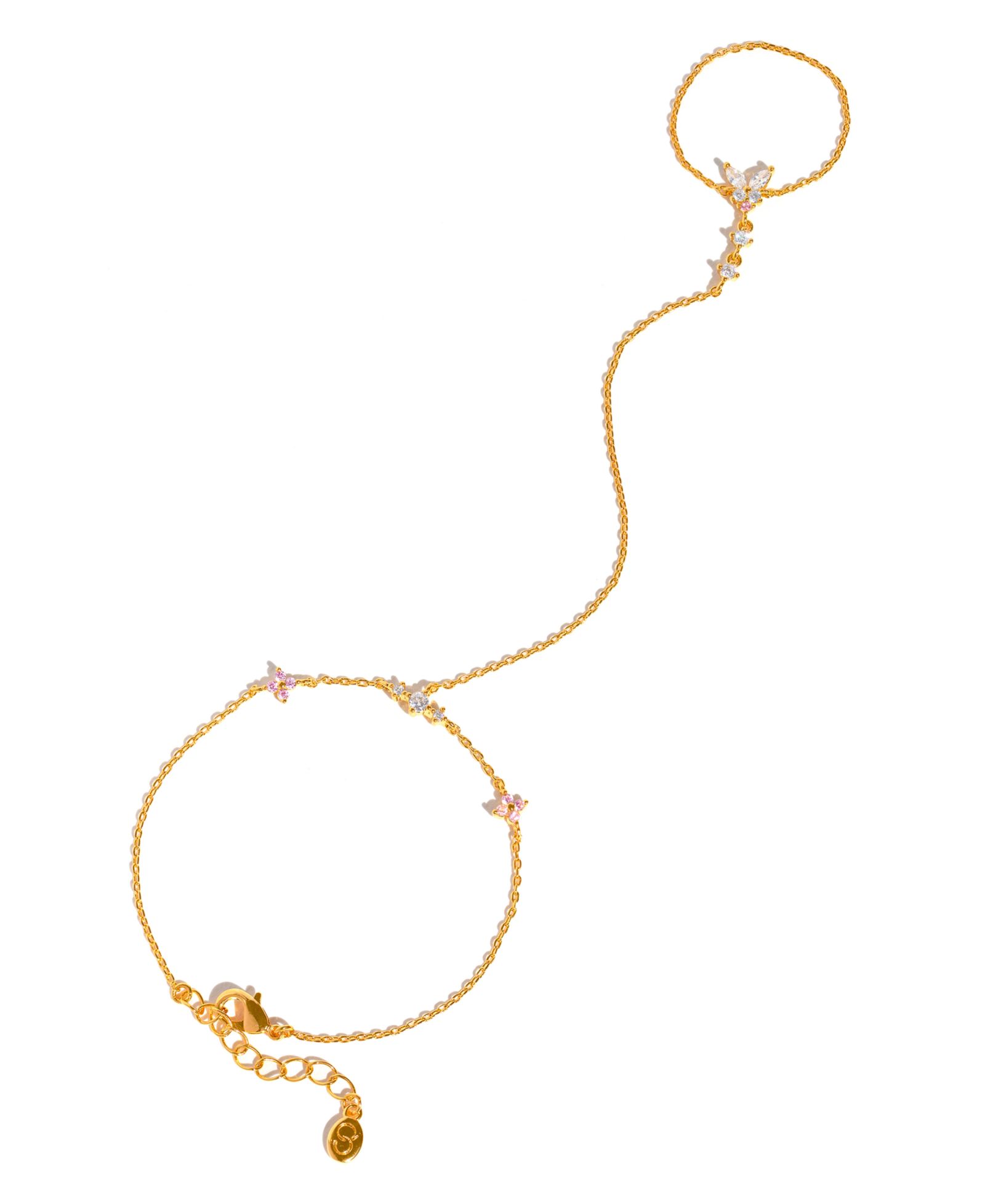 Браслет Girls Crew Crystal Flutter Over You Hand Chain для девочек