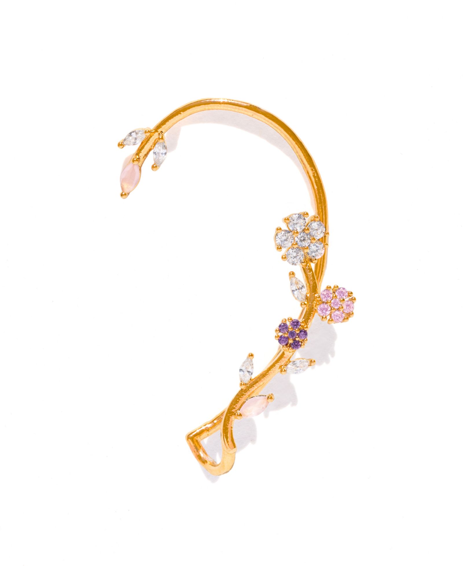 Girls Crew Crystal Island Bloom Crawler Ear Cuff