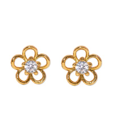 Серьги-гвоздики Girls Crew Crystal Teeny Tiny Flower Studs