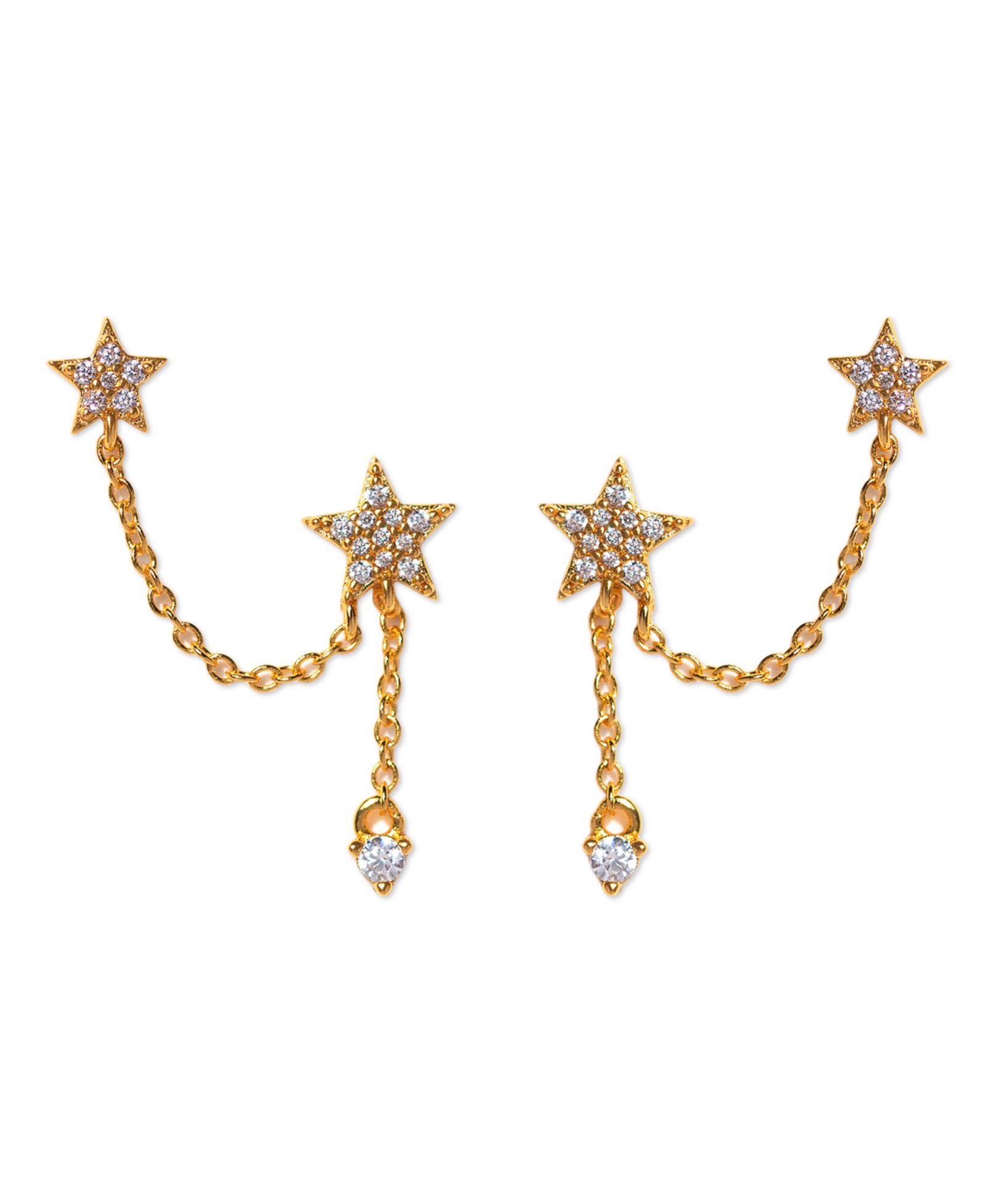 Серьги Girls Crew Crystal Stellar Connection с кристаллами