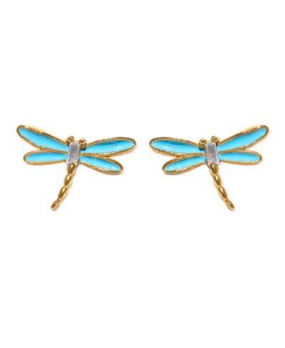 Серьги-гвоздики Girls Crew Crystal Dragonfly
