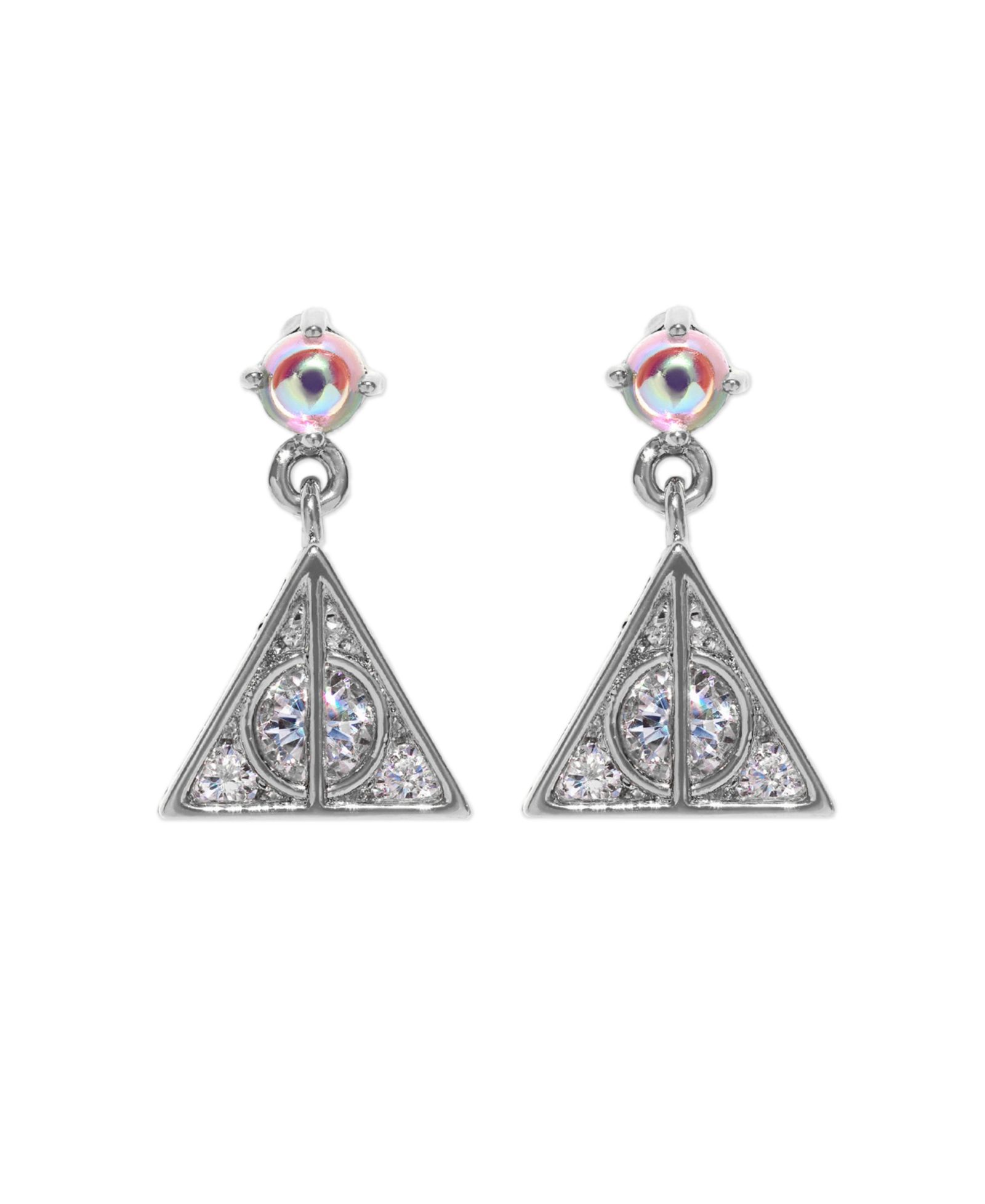 Кристальные серьги Girls Crew Harry Potter Deathly Hallows для девочек