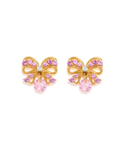 Серьги Girls Crew Crystal Love Knot Bow для девочек