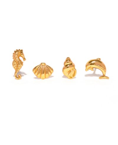 Girls Crew Coastal Creatures Stud Set