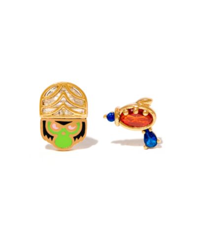 Girls Crew Crystal Enamel The Powerpuff Girls Mojo Jojo Studs