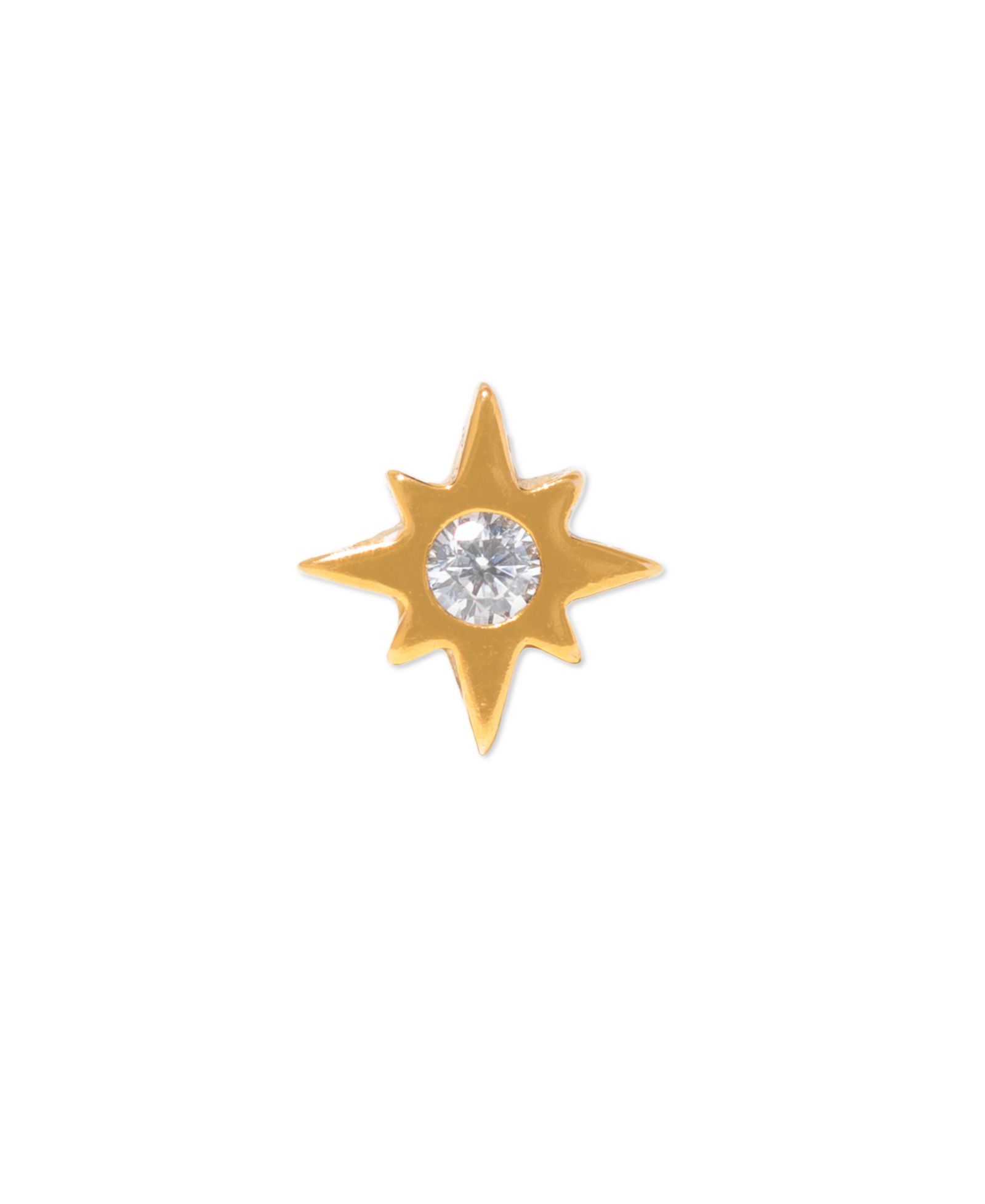 Girls Crew Crystal Star Bright Flat Back Earring
