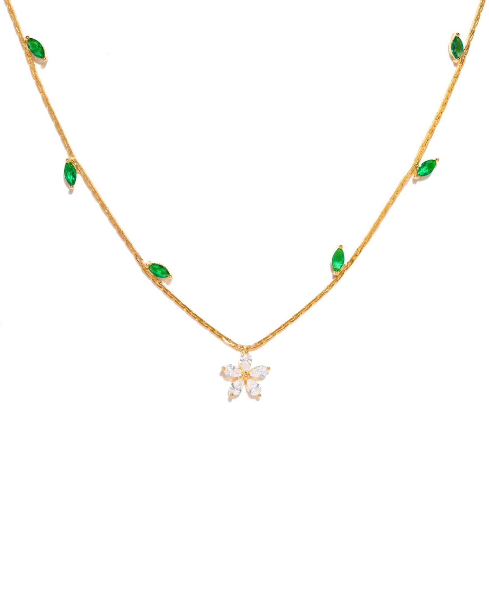 Ожерелье Girls Crew Fresh Bloom с кристаллами
