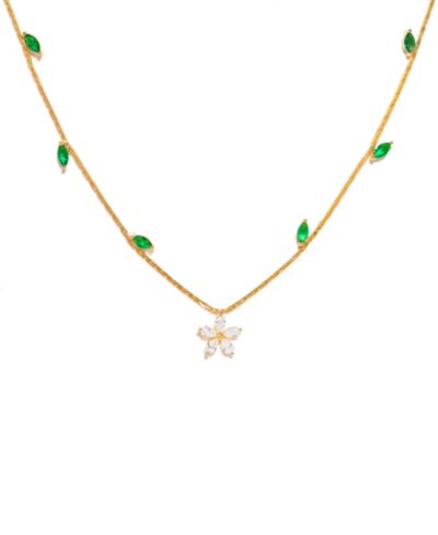 Ожерелье Girls Crew Fresh Bloom с кристаллами