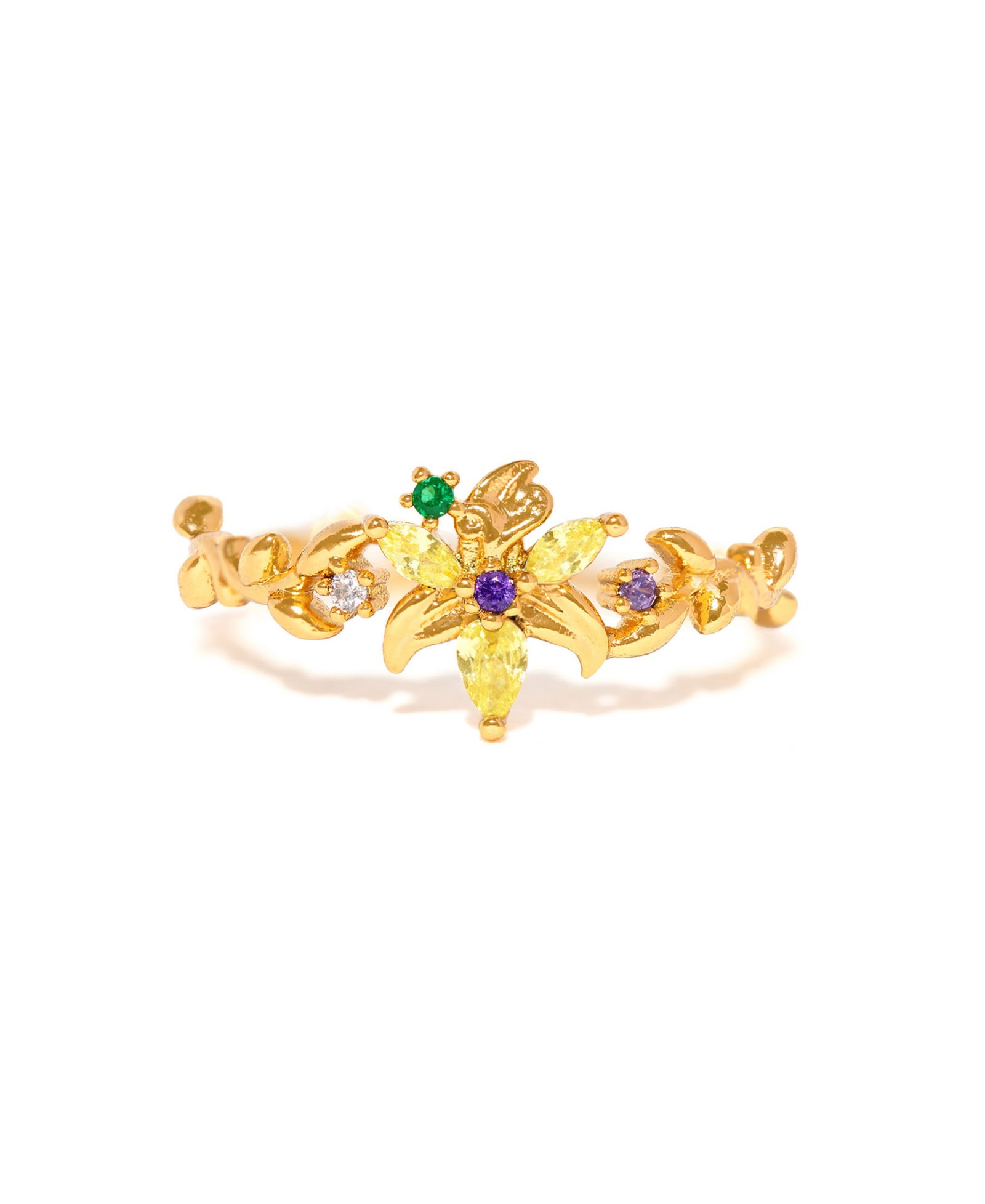 Кольцо Girls Crew Disney Tangled Sundrop Flower Crystal Ring