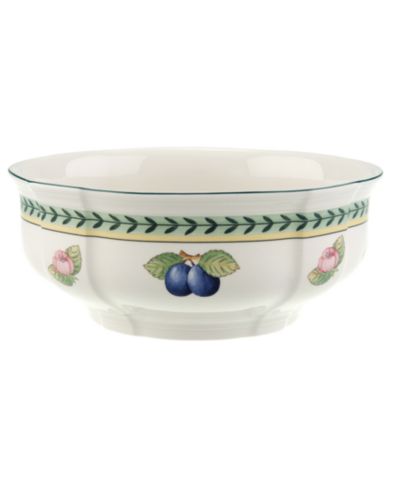 Villeroy & Boch French Garden Round Vegetable Bowl, 80 oz.
