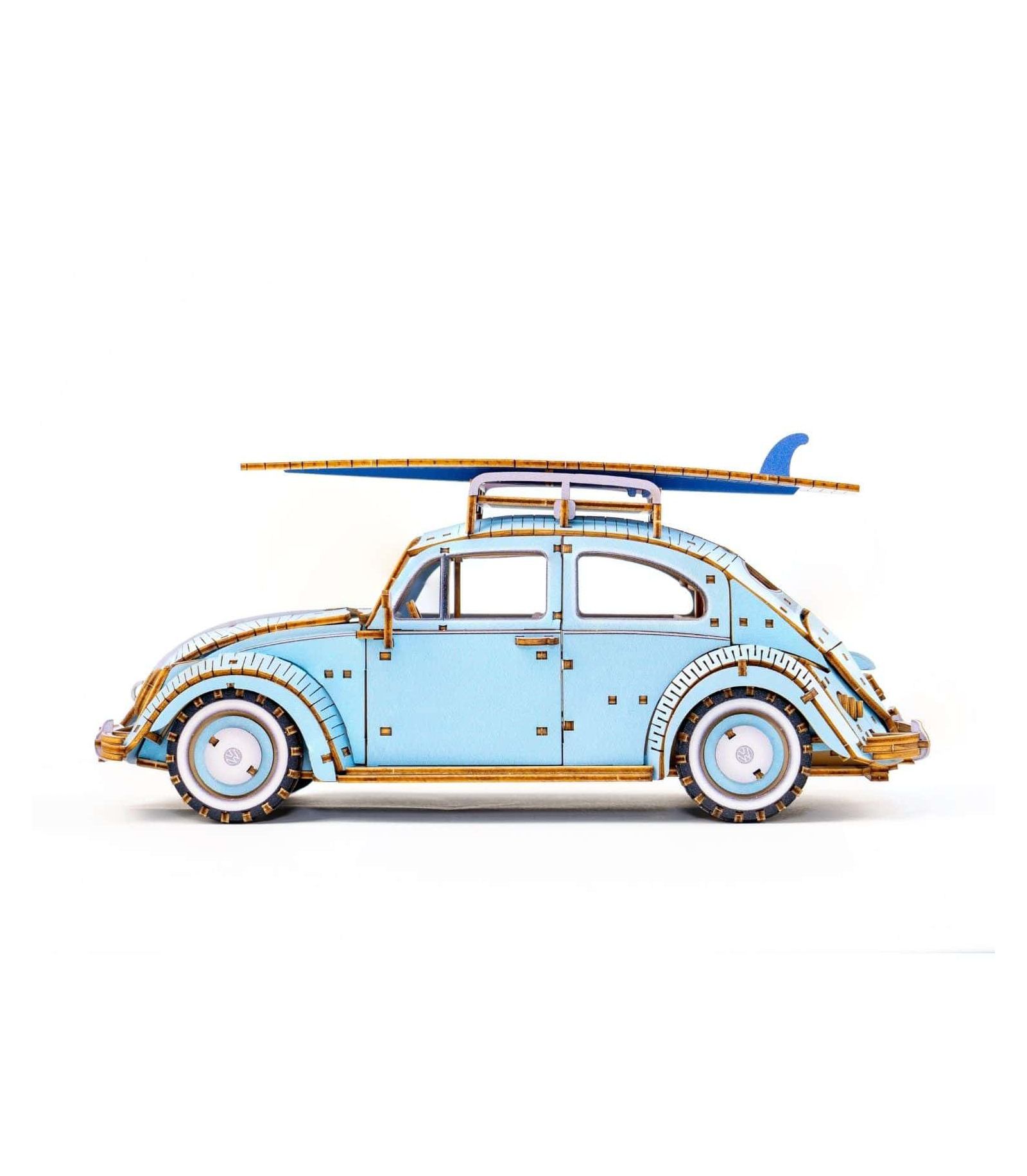 Flash Popup 3D DIY пазл: 1949 VW Beetle Type 1 Wa-Gu-Mi Color Version - 346pcs