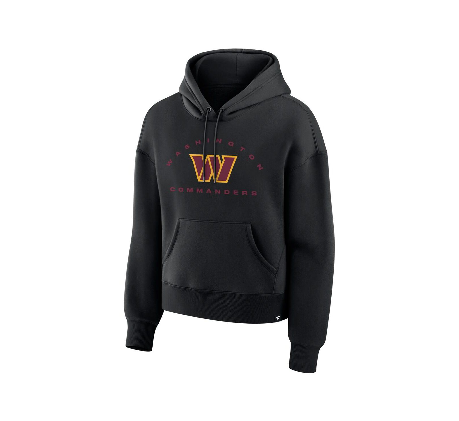 Женское худи Fanatics Black Washington Commanders Eligible Receiver Legacy Pullover