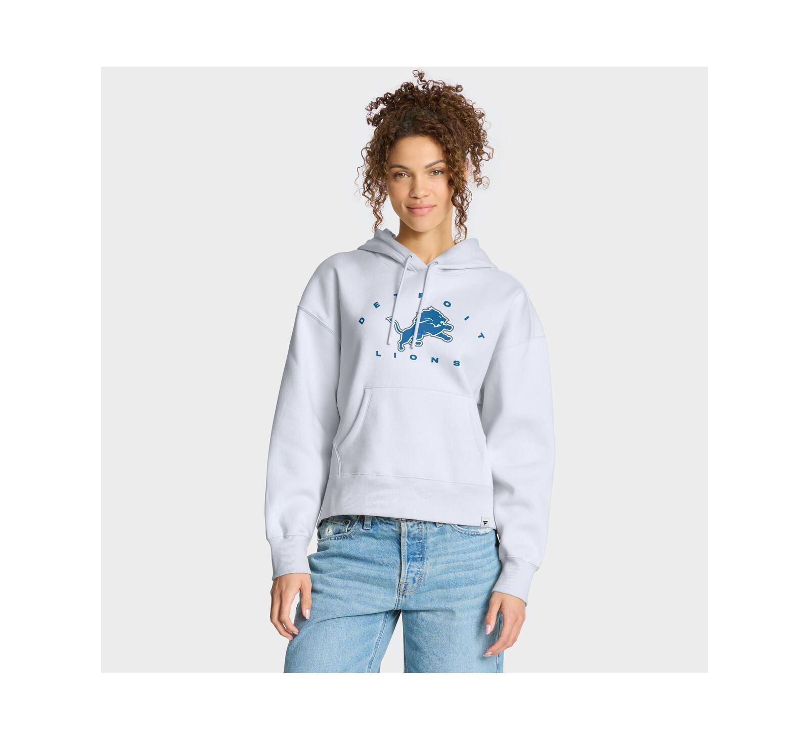 Женское худи Fanatics White Detroit Lions Eligible Receiver Legacy