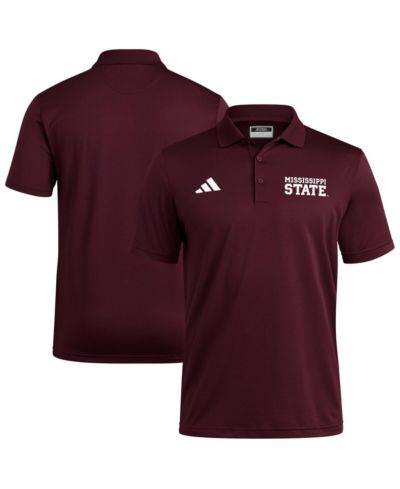adidas Мужская рубашка-поло Mississippi State Bulldogs