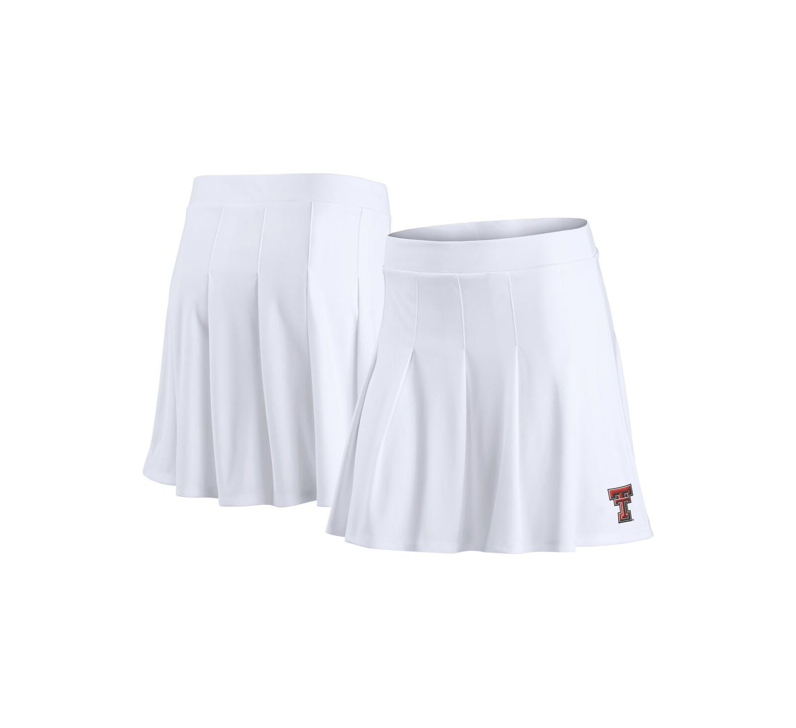 Fanatics Women's White Texas Tech Red Raiders Heritage Primary Skirt