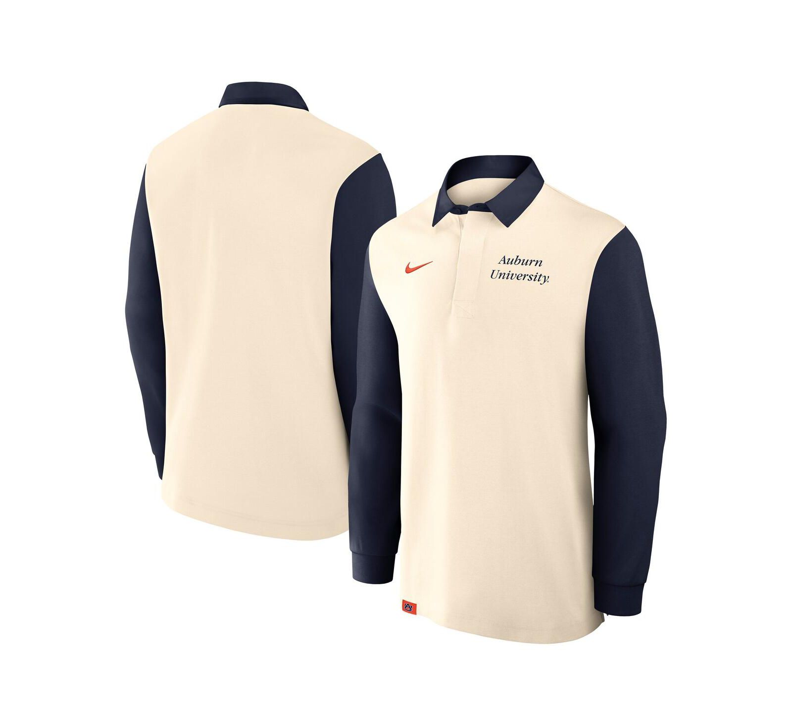 Мужская рубашка Nike Auburn Tigers Rugby с длинным рукавом