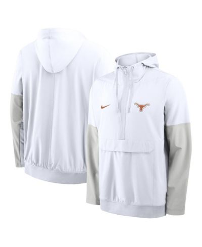 Nike Мужская куртка-худи Anorak Half-Zip White Texas Longhorns